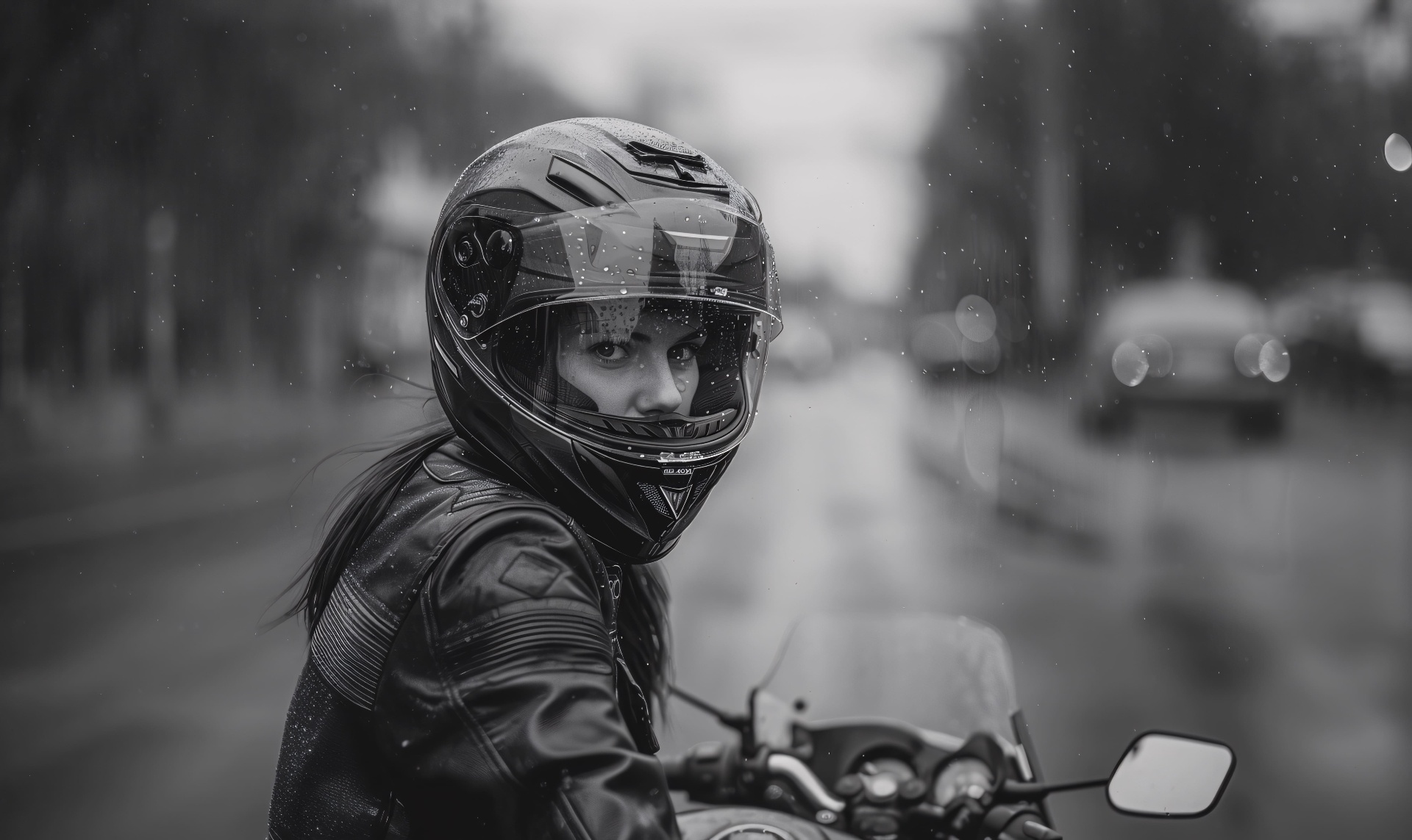 Remise des clés d'une moto dans une concession